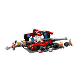 Ferrari, F1 LEGO® City 60443, pit lane with racing car and crew