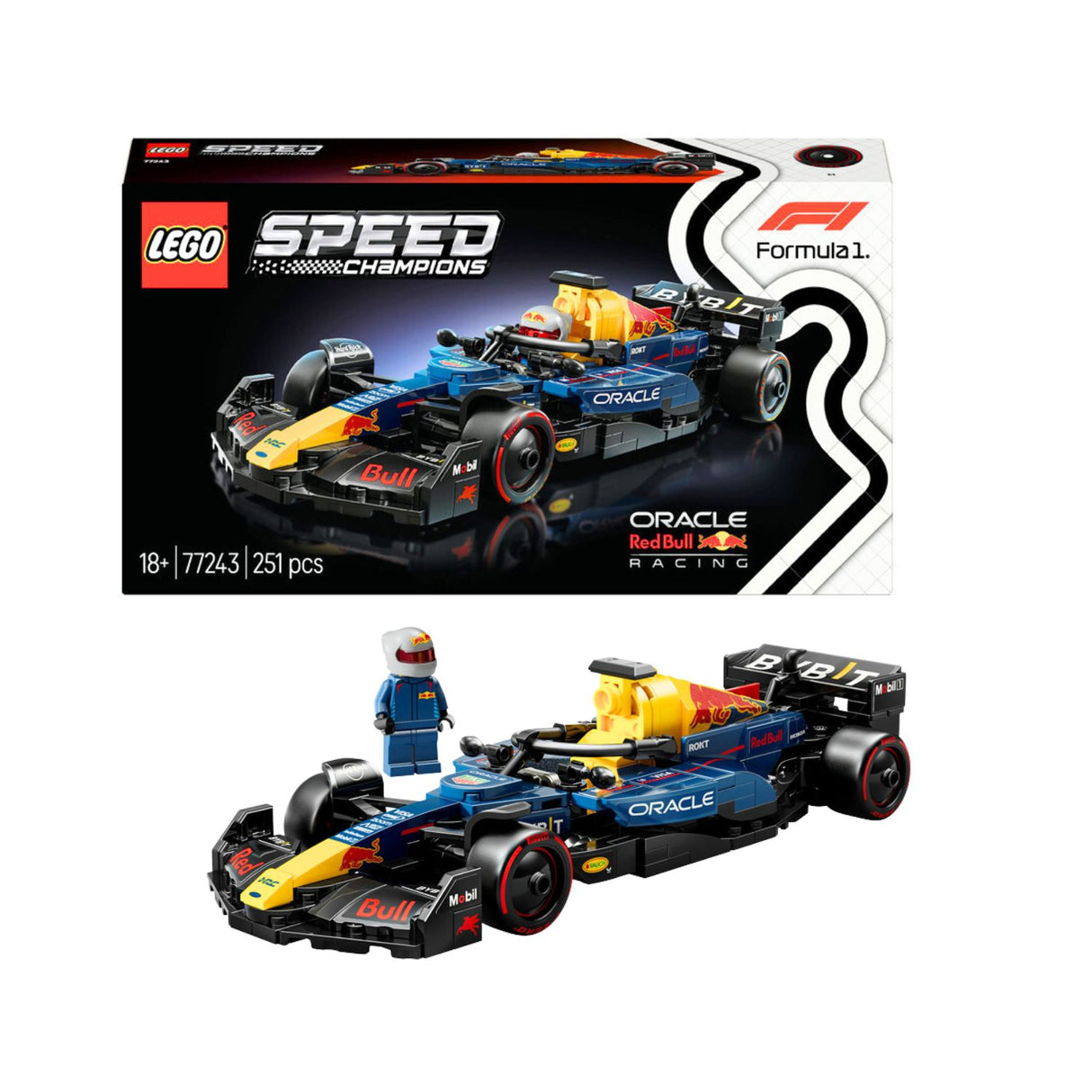 Oracle Red Bull Racing, F1 LEGO® Speed ​​Champions 77243 RB20