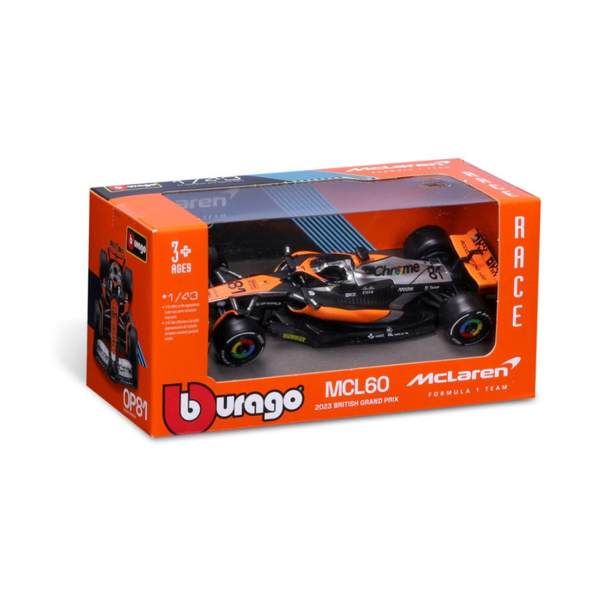 Formula 1 model car, bburago, 1:43, various