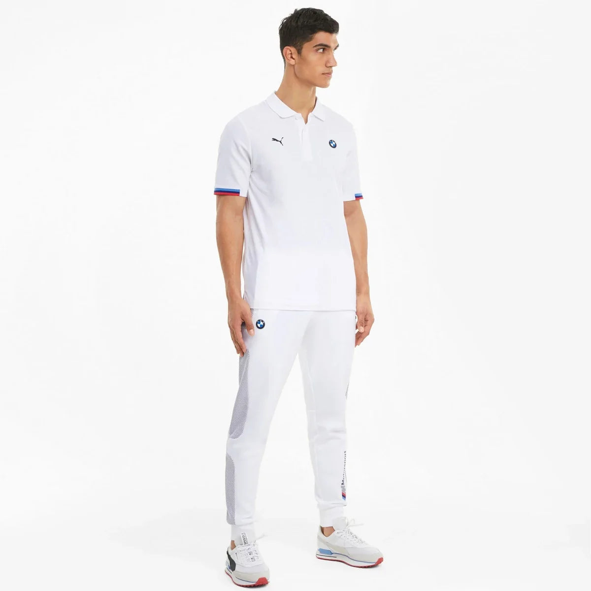 BMW T-shirt, Puma BMW MMS, white, 2021