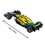 McLaren Modell Autó - Bburago Lando Norris Monaco Senna Festésű MCL38