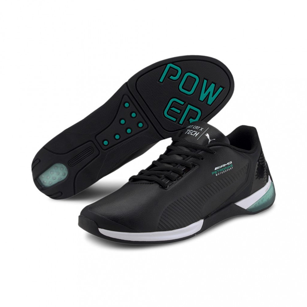 Mercedes Shoes, Puma Kart Cat-X Tech, black, 2020