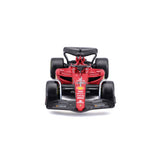 Ferrari F1 modellautó, sisakkal, F1-75, bburago, 1:43, Carlos Sainz
