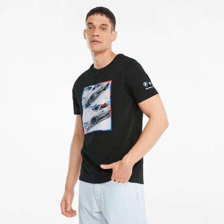 Puma BMW MMS Logo Graphic Környakú Póló - FansBRANDS®