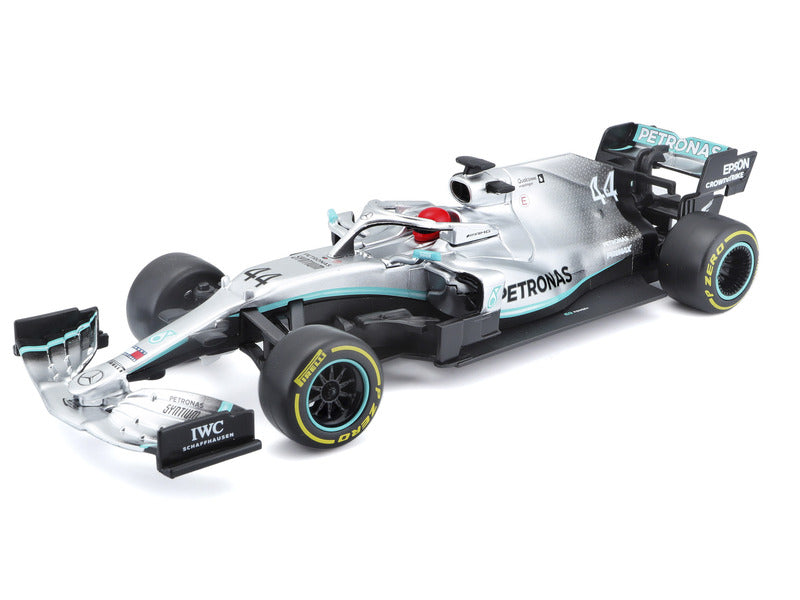 Mercedes RC autó, Maisto Tech RC, Lewis Hamilton, 1:24-es méretarány, #44, W10 EQ Power +