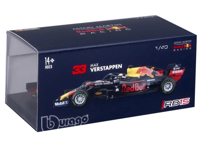 Red Bull Racing Modellautó Max Verstappen WW Nr 1 R1 Bburago Kék