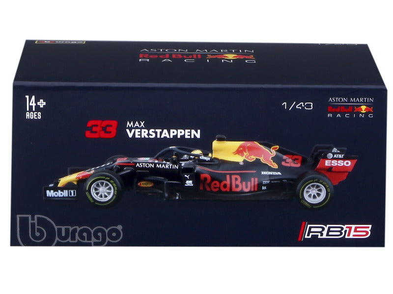 Red Bull Racing Modellautó Max Verstappen WW Nr 1 R1 Bburago Kék
