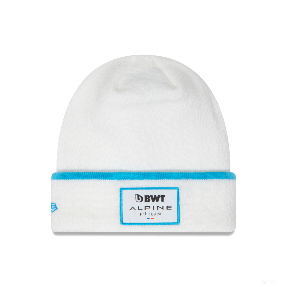 Alpine téli sapka, New Era, stripe, fehér