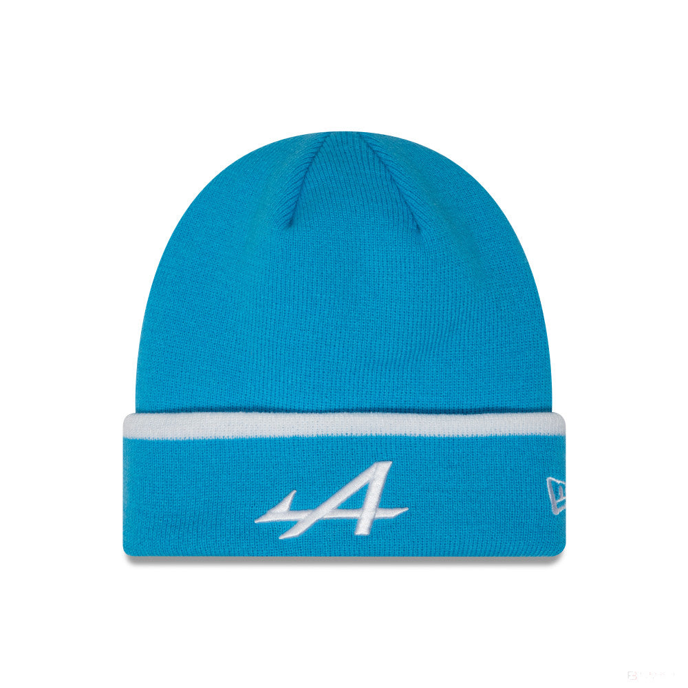Alpine téli sapka, New Era, stripe, kék