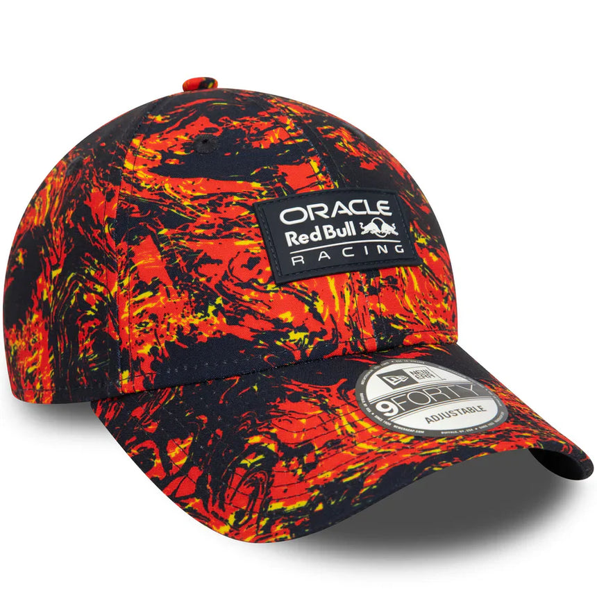 Red Bull winter cap, New Era, 9FORTY, AOP, multicolor