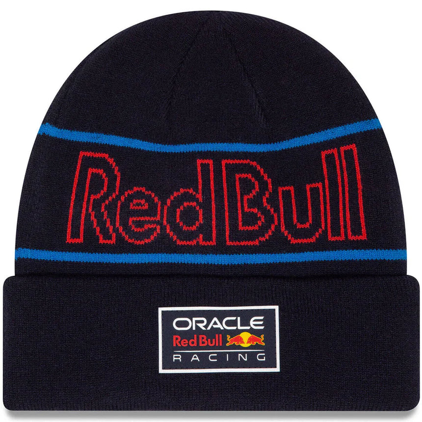 Red Bull winter cap, NEW ERA, team, blue, 2024