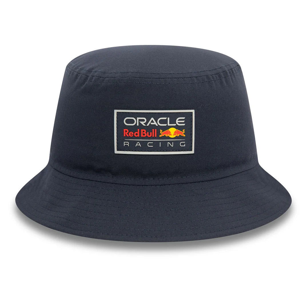 Red Bull Bucket Hat, New Era, Grafik, blau