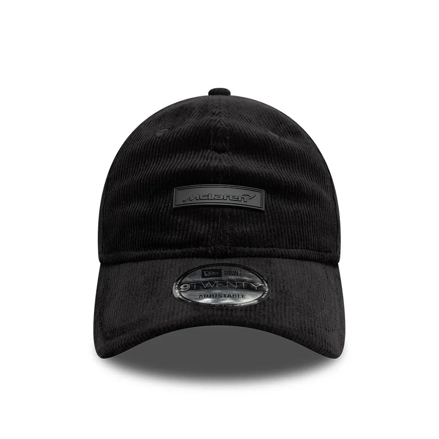 McLaren cap, New Era, corduroy, black