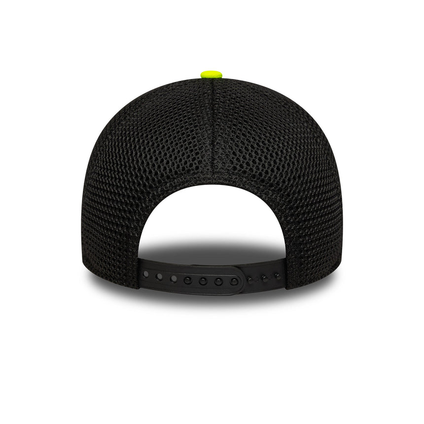 Valentio Rossi #46 sapka, hálós sapka, VR46, New Era, 9FORTY, fekete