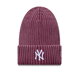 New York Yankees, téli sapka, washed, MLB, New Era, piros
