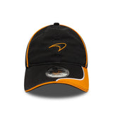 Mclaren x Reiss sapka, washed, New Era, 9TWENTY, fekete