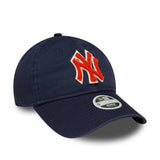 New York Yankees sapka, bouclé női, New Era, 9TWENTY, bouclé, kék