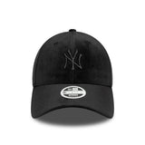 New York Yankees sapka, velúr, New Era, 9FORTY, fekete
