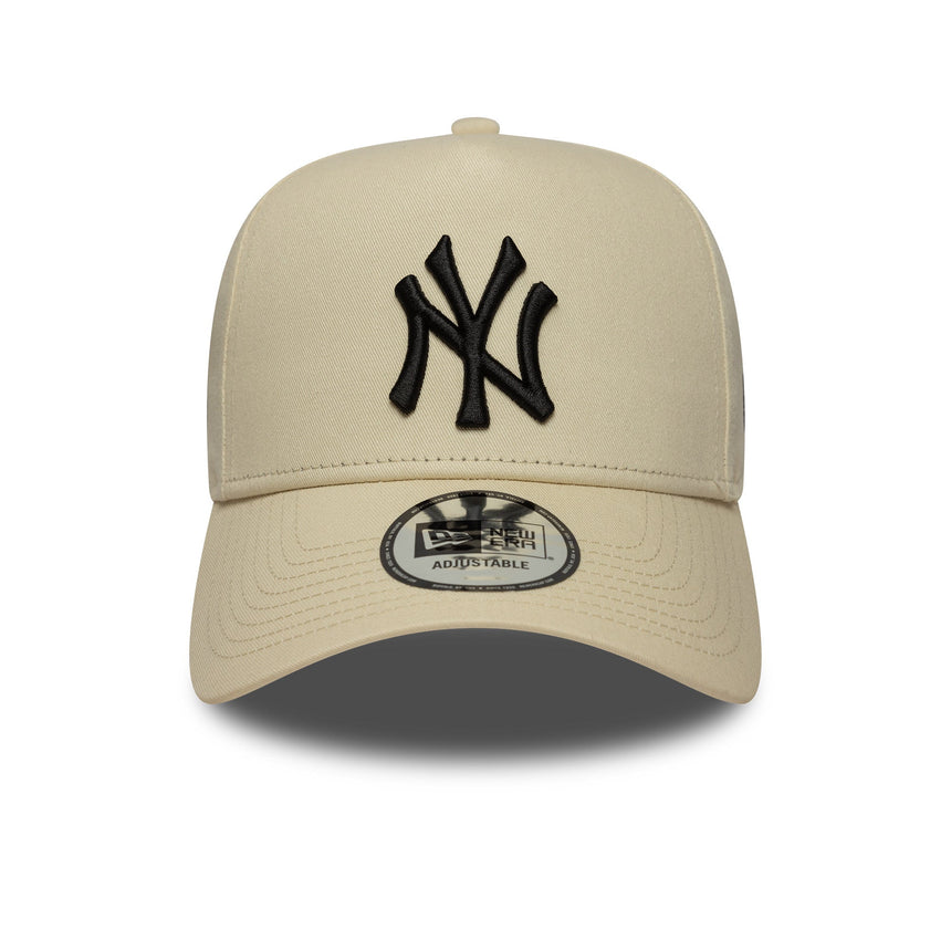 New York Yankees sapka, bézs OLDAL PATCH, A-frame, New Era, 9FORTY, bézs