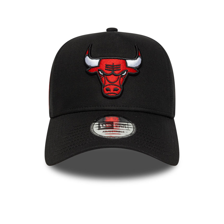 Chicago Bulls sapka, oldalsó patch A-Frame, Chochago Bulls, A-frame, fekete