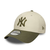 New York Yankees sapka, oldalsó patch, New Era, 9FORTY, terepszínű, szürke