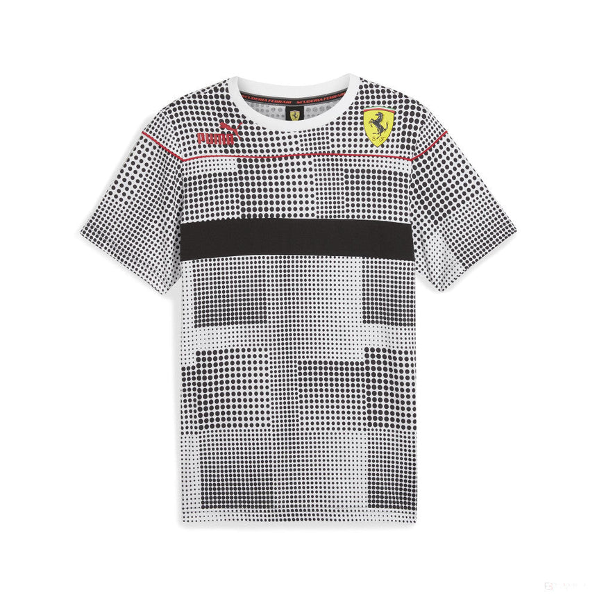 Ferrari T-shirt, Race Camo SDS AOP, black