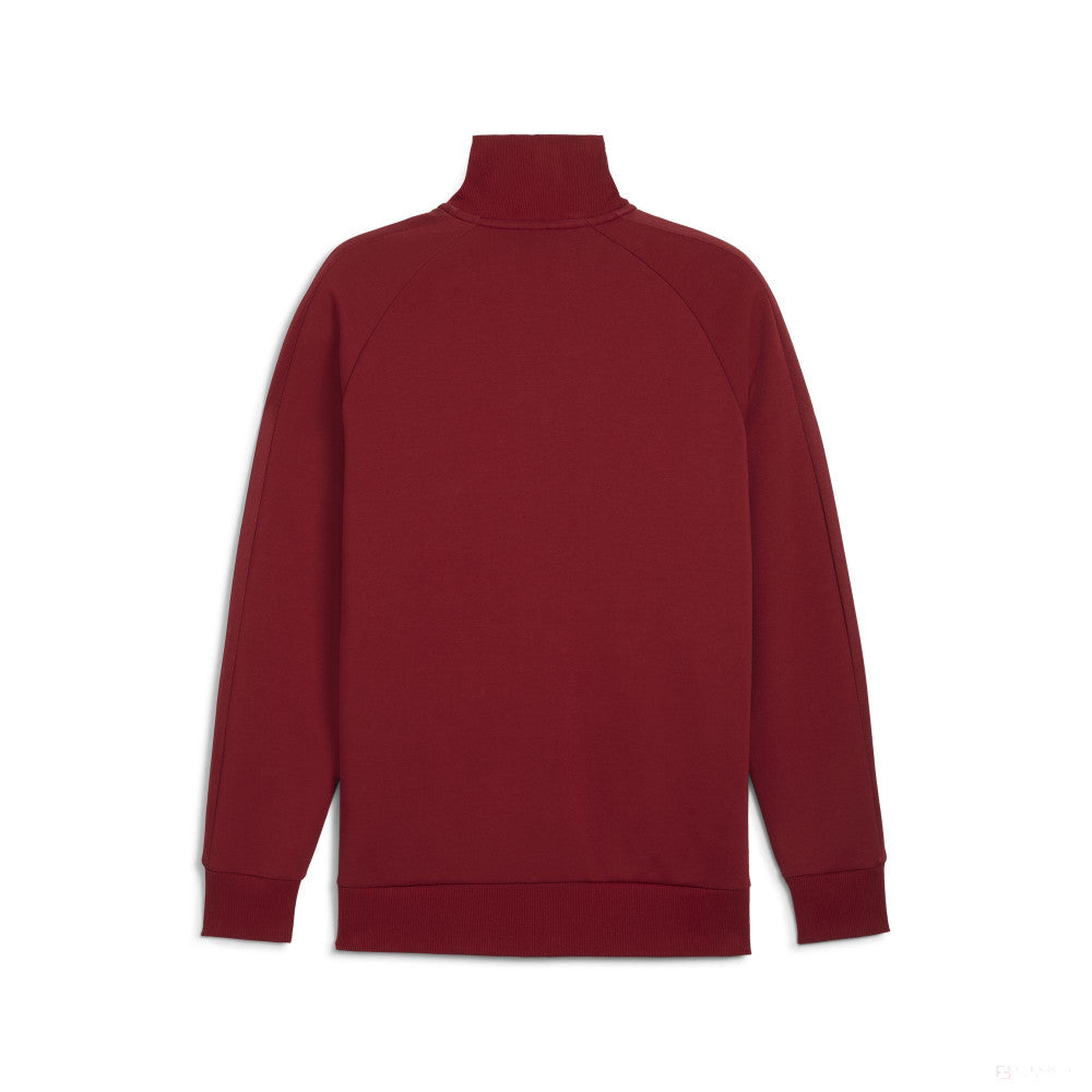Ferrari sweatshirt, Puma, Race Iconic T7 Track, intense red