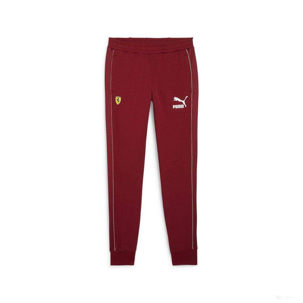 Ferrari pants, Puma, Race Iconic T7 Track, intense red
