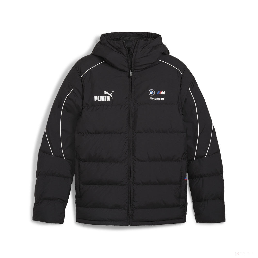 BMW Motorsport kabát, Puma, MMS MT7+ ECOLITE, fekete