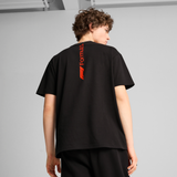 F1 mintás Póló, Puma, Essetial+, kényelmes szabás, fekete 🔥