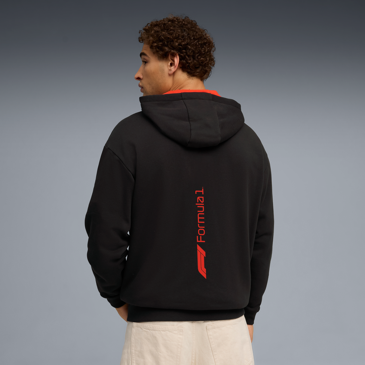 F1 Pulóver, Puma, Essetial+, Cipzáras, fekete 🔥