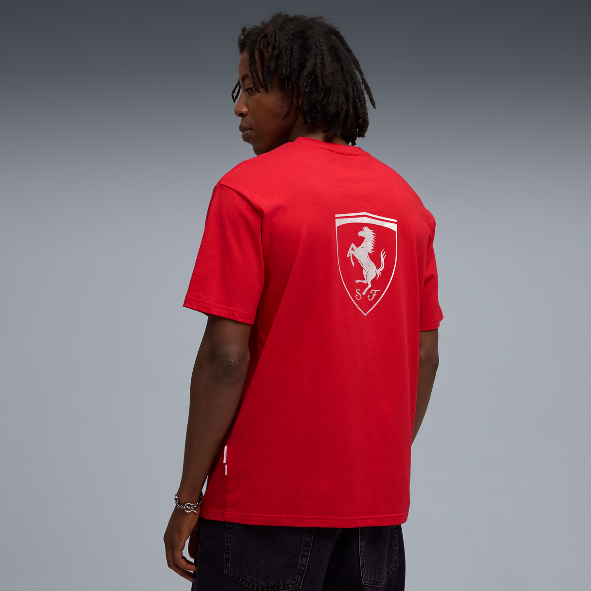 Ferrari Póló, Puma, lifestyle, piros 🔥