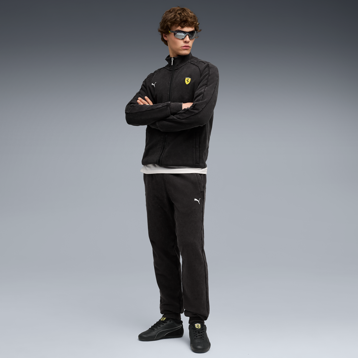 Ferrari Nadrág, Puma, T7, fekete 🔥