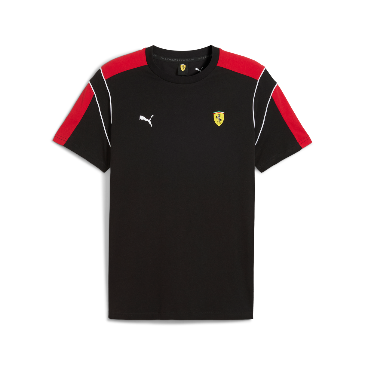 Ferrari Póló, Puma, MT7, fekete 🔥