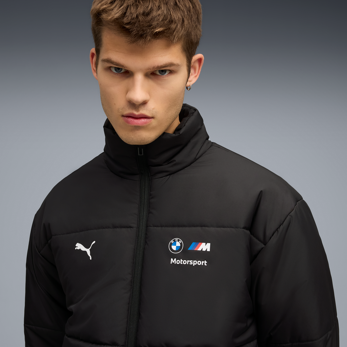 BMW Bélelt Kabát, Puma, MMS, essential+, fekete 🔥