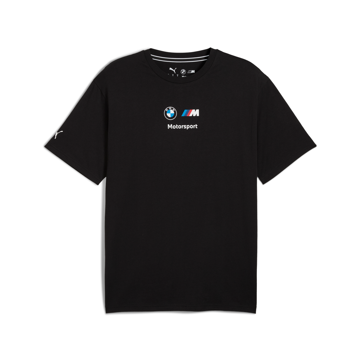 BMW Póló, Puma, MMS, BMW logo II, essential+, fekete 🔥