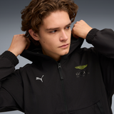 Aston Martin Kabát, Puma, Lifestyle, PUMATECH, fekete 🔥