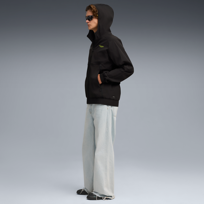 Aston Martin Kabát, Puma, Lifestyle, PUMATECH, fekete 🔥