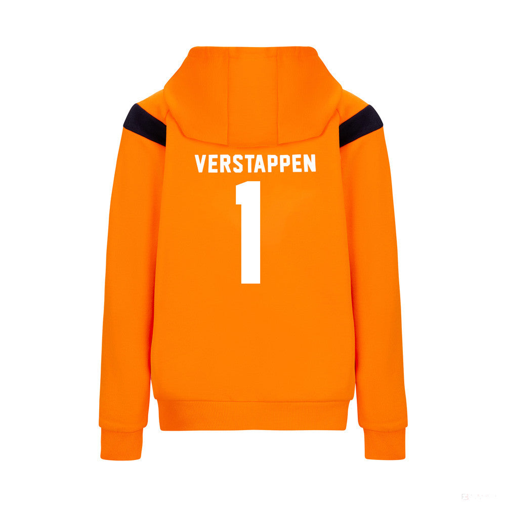 Red Bull Max Verstappen Gyerek Pulóver, kapucnis, Narancssárga, 2022
