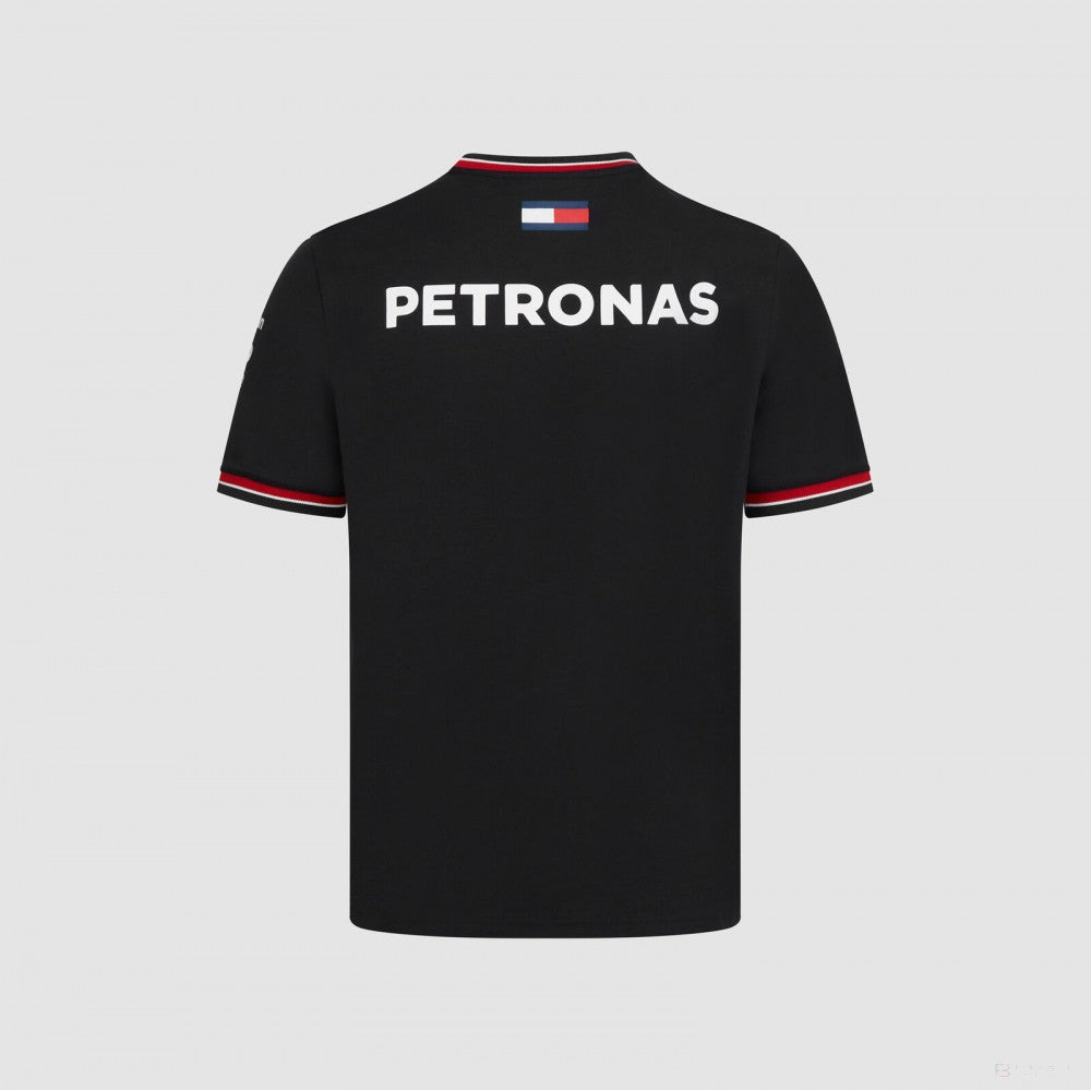 Mercedes Kinder Team T-Shirt, Schwarz, 2022