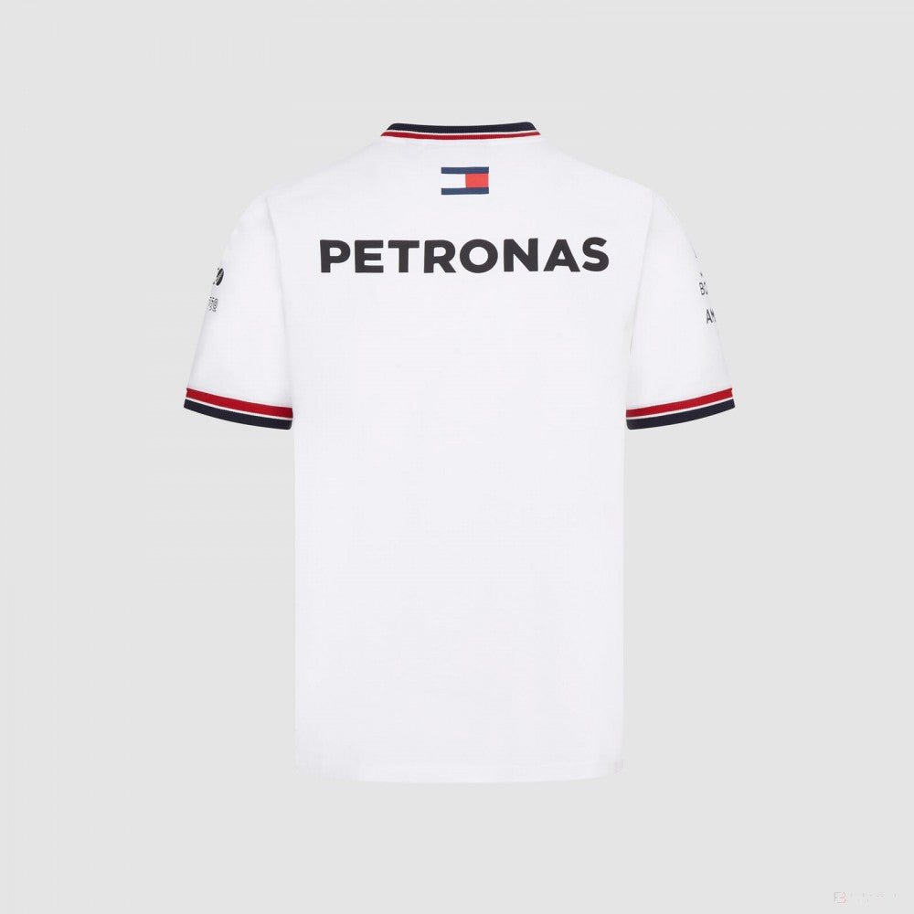 Mercedes Kinder Team T-Shirt, Weiß, 2022