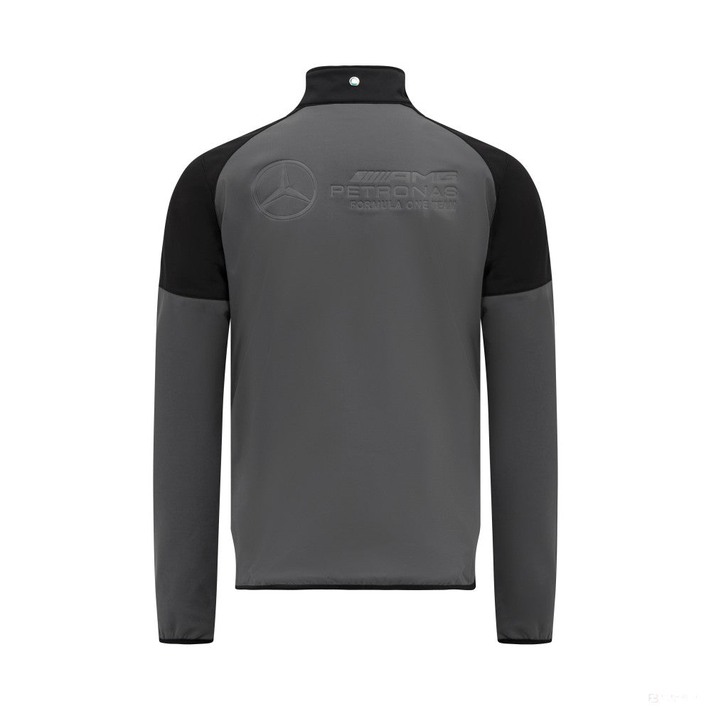 Mercedes softshell kabát, fekete, szürke