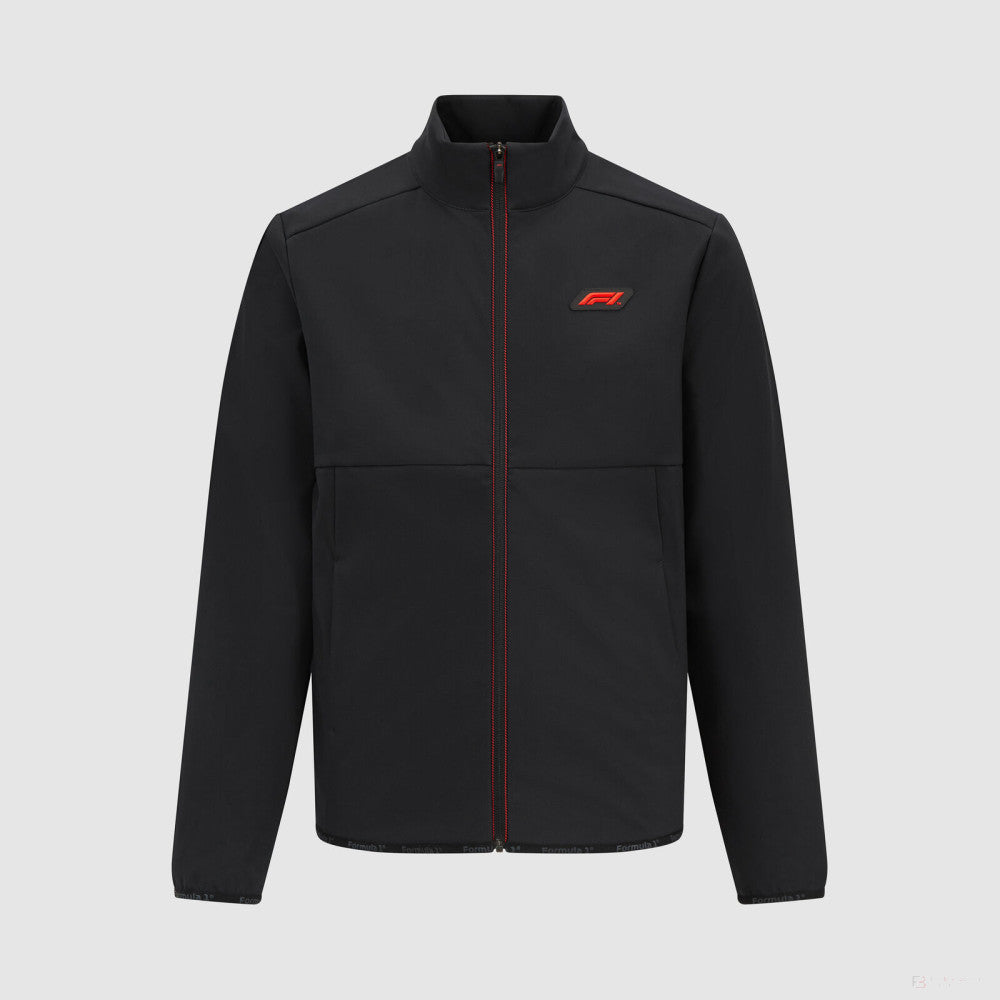 Formel-1-Softshelljacke, Zandvoort, schwarz