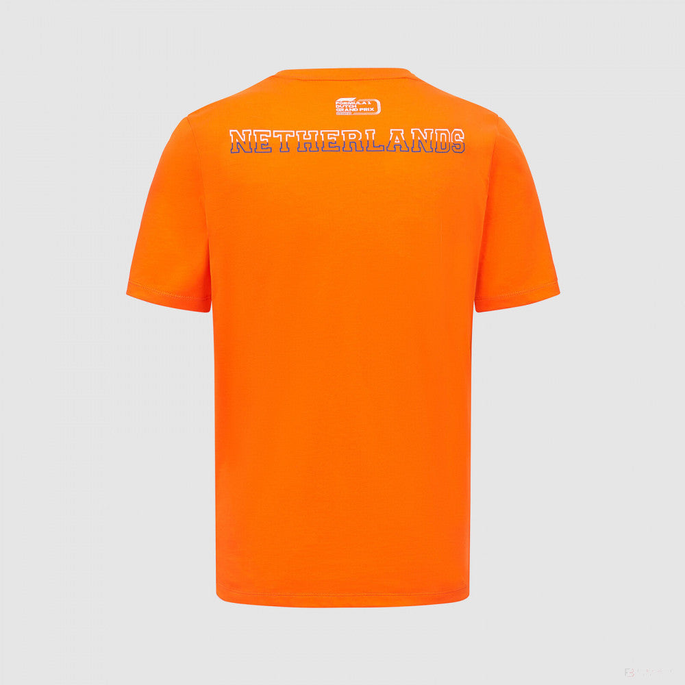 Forma 1 póló, F1 Fanwear Zandvoort GP SE, Narancs, 2022