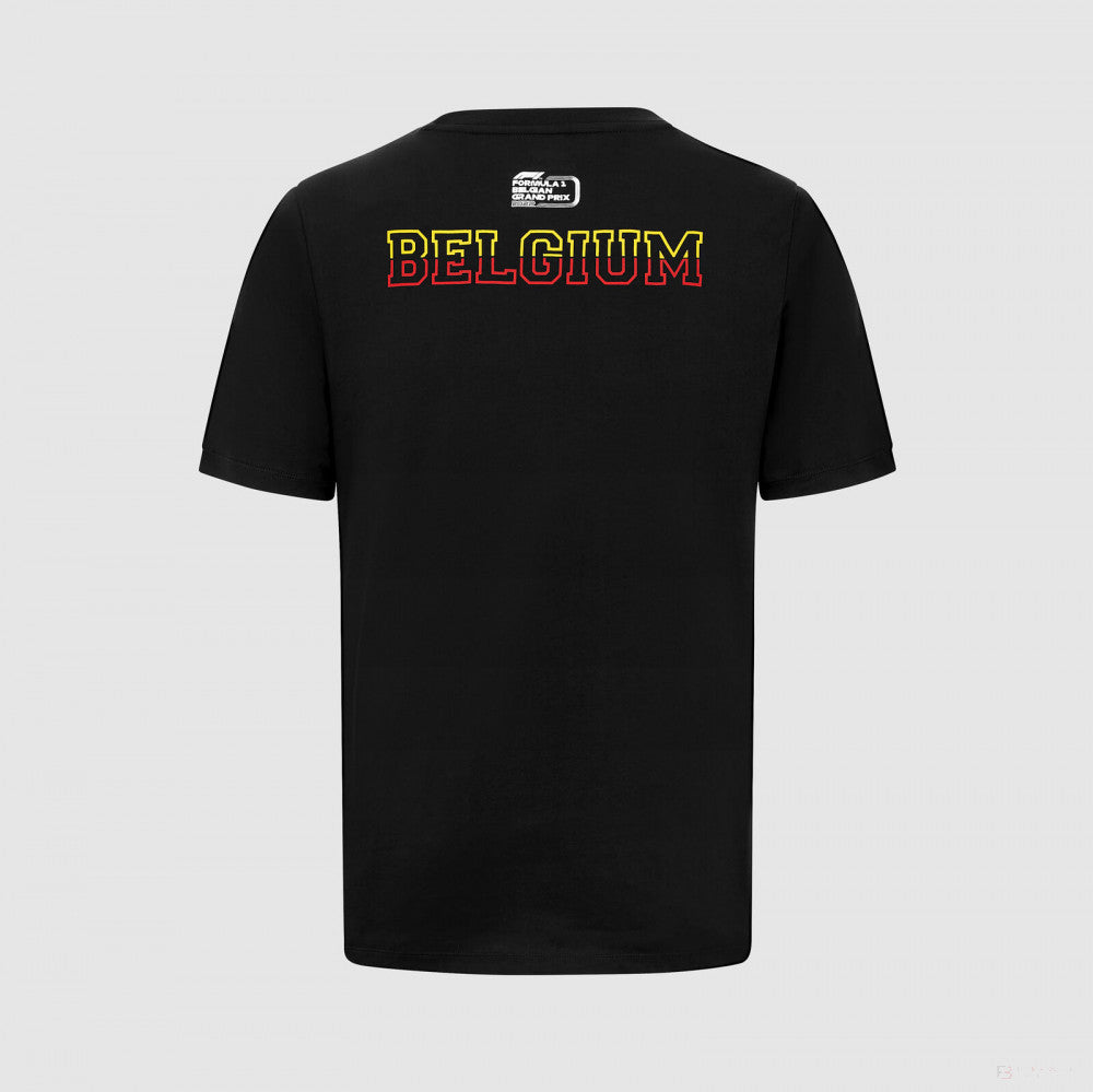 Formel 1 T-Shirt, F1 Fanwear Spa GP SE, schwarz, 2022