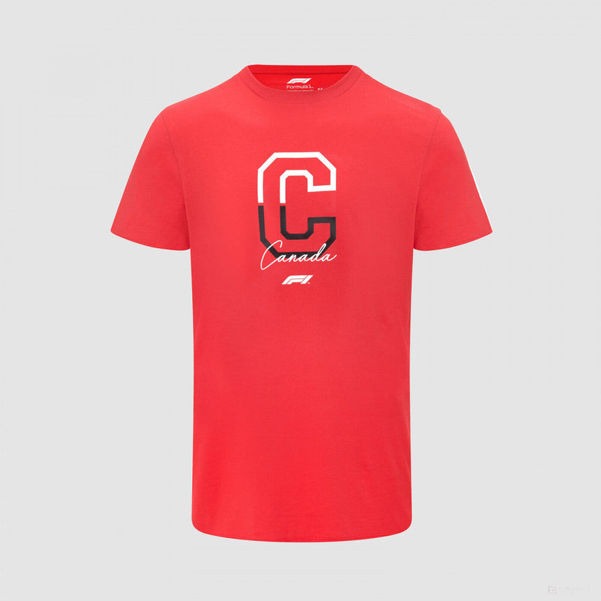 Formula 1 T-shirt, Fanwear Canada GP, red, 2022