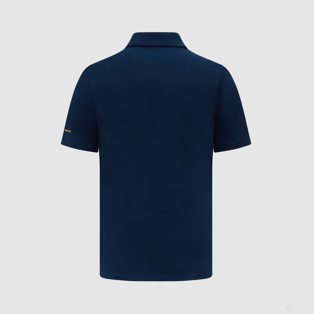 Ayrton Senna Hemd mit Kragen, blau, Herren