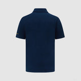 Ayrton Senna Hemd mit Kragen, blau, Herren