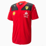 Ferrari Shirt, Team, Baseballtrikot, Rot, 2023