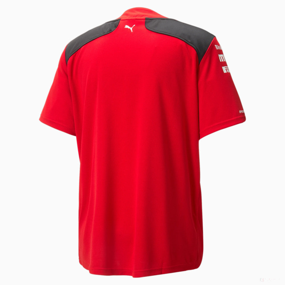 Ferrari Shirt, Team, Baseballtrikot, Rot, 2023